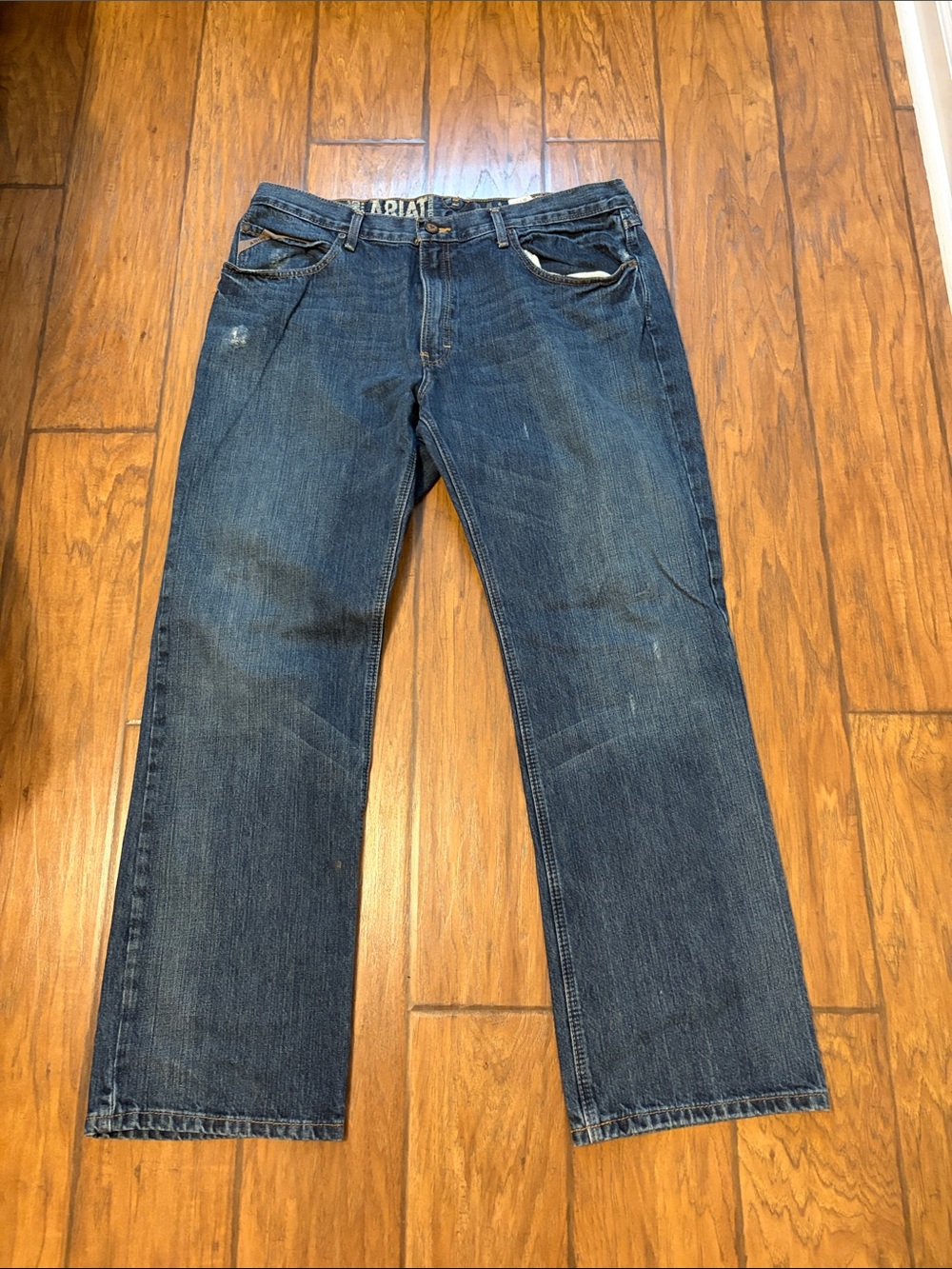 Ariat Men's Dark Blue Relaxed Fit Jeans
